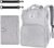 Diaper Bag with Changing Pad, Large Baby Bags Backpack with Stroller Straps & Insulated Pockets, Multifunction Waterproof Travel Diapers Back pack for Women & Man, Grey