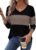 WIHOLL V Neck Tops