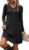 OFEEFAN Women Long Sleeve Dress
