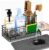 Yofidra Kitchen Sink Caddy: Sink Sponge with Instant Drying Stone, Metal Stainless Steel Dish Sponge Holder Basket for Sponges, Scrubbers, Soap, 9.5″ X 5.5″ X 5.7″ Home Decor Storage and Organization