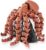 Yipintang Realistic Fully Articulated 3D Printed Octopus Figurine, 11.4 Inches, Flexible Tentacles, Durable Joint Design for Desk, Shelf & Home Decor