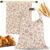 PICCIRCUIT 2 Pack Beeswax Sourdough Bread Bags