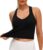 MathCat Seamless Longline Sports Bra Racerback Tank Tops for Women