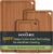 Keechee Bamboo Cutting Board, Durable Wood Cutting Boards for Kitchen with Deep Juice Grooves & Built-in Handles, Ideal Charcuterie & Chopping for Meat, Vegetables and Fruits Ideal Kitchen Gifts