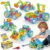 keefun STEM Toys for 4 5 6 7 8+ Year Old Boy Girl Birthday Gift, Building Toys for Kids Ages 4-8 6-8 4-6 Blocks Sets Stem Kits 5-7 4-7 3-5 Educational Learning Construction Engineering Car Truck Games