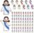 VINETEN 50 Pcs Little Jesus Figures