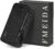Fmeida Structured Pencil Case Pouch for Boys Back to School Supplies, Black