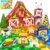 IGIVI Mini Magnetic Tiles Farm Travel Set