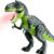 AHCo. Trex Dinosaur Toys for Kids 3-5, Small Electric Walking Tyrannosaurus Rex Dino for Toddler Boys, Best Gifts for Age 3 4 5 6 7 Year Old, Light, Sound & Spray
