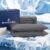 DREAM VALLEY 4 PCS Cooling Sheets Queen Size with 2 Pillowcases