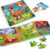 3 in 1 Magnetic Dinosaur Puzzles for Kids Ages 3-5, 3×20 Pieces Puzzles for Toddlers 4-6, Car Airplane Road Trip Activities Magnet Games Toys for 3 4 5 6 Year Old Boys