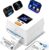 Phomemo Thermal Label Printer with Touchable Screen, 4×6 Bluetooth Shipping Label Printer with Built-in Label Holder, D420D White Thermal Printers for Small Business, Compatible with USPS, Tiktok