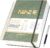 CAGIE Spiral Notebook Journal 8.5”x 11” for Work, School | 320 Pages, College Ruled, 100 gsm Paper, A4 Large Journal, Spiral Bound Journals, Green