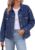 GRAPENT GRAPENT Womens Jean Jacket