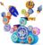 KOKODI Gear Building Toys for Kids, Electric & Manual Construction Set for Kids, Engineering Learning Kit for Ages 3-8 Years Old, Birthday Gifts & Preschool Educational Toys for Boys Girls