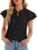 FUNLINGO Womens Summer Eyelet Tops