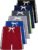YERIOK 6 Pack Boys Athletic Basketball Shorts