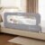 HOMEAL Bed Rail for Toddlers – 59″x24″ Extra Long Foldable Toddler Bed Rails for King, Queen, Twin, Full, Double Bed – Breathable Guard Rail for Toddlers with U-Shape Base, Grey