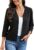 GRACESELECT 3/4 Sleeve Cropped Cardigans Sweater