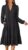 ANRABESS Long Sleeve Midi Dresses