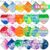 Pop Fidget Toys Bulk Its 24 Pack Party Favors for Kids Mini Pop Keychain | Fidget Toy Small Fidgets for Classroom Prizes Back to School Gifts for Students from Teacher Birthday Goodie Bag Stuffers