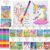 ZMLM 24 Pack Mini Coloring Books with Crayons,Party Favors for Kids 4-8