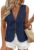 PRETTYGARDEN Women Tie Front Eyelet Tank Tops