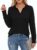 Zeagoo Womens Sweaters Long Sleeve Polo Shirts
