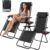 LUTINLIX Outdoor Zero Gravity Chairs Set of 2