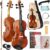 KMISE Violin 4/4 Full Size Starter Kit