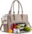 LOVEVOOK Work Tote Bag for Women with Lunch Compartment fits 15.6″ Laptop | 3-in-1 lunch work bag,giant tumbler holder,water-resitant laptop tote,handbag purse for teacher&nurse&college&travel&office