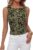 BTFBM Tank Tops Mesh Floral Shirts
