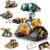 Yerloa 673PCS Robot Toys 5 in 1 Robotics Building Set for Kids Age 8-12, App & Remote Control STEM Toys with LED Lights, Science Kit Birthday Gift for Boys Girls 6 7 8 9 10 11 12 13 14 Year Old