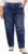 THEENKOLN Plus Size High Waist Curved Barrel Jeans