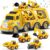 Veslier Construction Truck Toys for Boys Girls Age 3 4 5 6 Years Old，Carrier Transport Trucks for Kids 3-4 3-5 Year Old，Christmas Birthday Gift Toddler Toys.