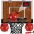 LAAPEE Mini Basketball Hoop Set