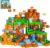Magnetic Blocks Kids Toys & Games, Magnetic Building Cubes Montessori Construction Sensory Toys for 3-5 5-7 6-8 8-13 Year Old Boys Girls, Toddler for Ages 3+ Birthday Decorations Party Favors Gifts