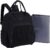 Large Capacity Diaper Bag Backpack with Insulated Pockets,Black | Allovely Large Capacity Diaper Bag Backpack with Changing Pad, Baby Travel Bag, Stroller Hooks for Moms Dads