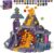 Magnetic Building Blocks for Kids, Magnet Cubes STEM Educational Magnet Stacking Toys for Age 3-5 4-8 8-12, Sensory Play Montessori Toys for Boys and Girls, Creative (Magma Volcano (200Pcs))