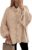 PRETTYGARDEN Long Sleeve Chunky Knit Cardigan