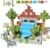 108PCS Magnetic Blocks with 6 Dinosaur Toys