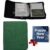 Magiarcana Greeting Card Organizer & Storage,Christmas Card Book,120 Sleeves D-Ring Zippered Binder,for Horizontal 5×7 4×6 3×5 Cards,Birthday,Wedding,Invitations,Photo,Painting works,paper (Turquoise)