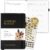Decorably 240 Pages Gold Foil Monthly & Weekly Undated College Student Planner with Stickers, 6×8.6in Leatherette Hardcover with Goals, Priorities, to-dos, Habit Tracker & Notes – Home, School, Office