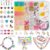 Accevo Unicorn Gifts for Girls, Bracelet Making Kit, 1370PCS Charm Jewelry Making Kit, Gifts for Teenage Girls Toys Age 5 6 7 8 9 10, DIY Arts and Crafts for Kids, Girl Birthday Christmas Presents