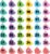 SICOHOME Line up Spots for Classroom Floor – 42Pcs Floor Numbers for Classroom Lining up Number Stickers for Back to School Kindergarten Preschool Elementary Supplies