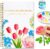 CREAZIC Floral Watercolor Workbook