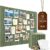 Felt Bulletin Board for Wall Decor 48″ * 36”, 12 Pack Bulletin Cork Board for Classroom, Office Decor, Home, Pin Boards Tiles Alternative with 60 Adhesive Tabs & 50 Pushpins (Light Green) – FURRELOR
