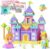 65 PCS Magnetic Blocks Set, 1″ Magnet Building Blocks with Toy Eyes and Storage Bag for Kids Gifts, STEM Educational Preschool Sensory Toys for Toddlers Boys Girls Ages 3 4 5 6 7 8