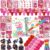 BenLouis Valentine’s Day Gifts Set for Kids Hearts Coloring Book School Classroom Exchange Reward Prize Crafts Bulk for Students Valentine’s Day Party Favors Goodie Bag Stuffers（192pcs）