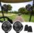 MAGOLFIN 2-Pack 12000mAH Magnetic Golf Cart Fan